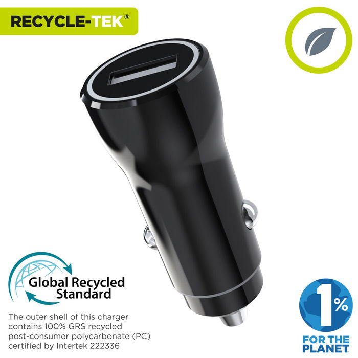 Chargeur de voiture Muvit Noir 12 W