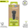 Chargeur de voiture Muvit Noir 12 W