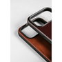 Nomad Modern Leather Case iPhone 17 Pro Burgundy Horween