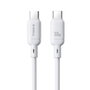 Baseus Silky Series câble de charge Type-C à Type-C 100W 1m blanc
