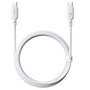 Baseus Silky Series câble de charge Type-C à Type-C 100W 1m blanc