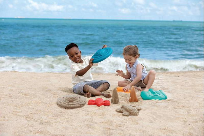 Hape Jeu de sable naves espaciales 29x29x12 cm Hape Jeu de sable naves espaciales 29x29x12 cm