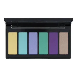 IsaDora Palette de fards à paupières Surf & Sun, 6 nuances
