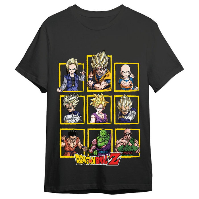 TOEI ANIMATION T-shirt adulte Dragon Ball Z - Personnages - Taille L - 100% Coton - 165 g/m² TOEI ANIMATION T-shirt adulte Dragon Ball Z - Personnages - Taille L - 100% Coton - 165 g/m²
