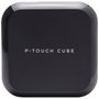 Brother PT-P710BT Cube USB - Rotuladora Portative avec Connectivité Bluetooth et USB, Impression Étiquettes Professionnelle