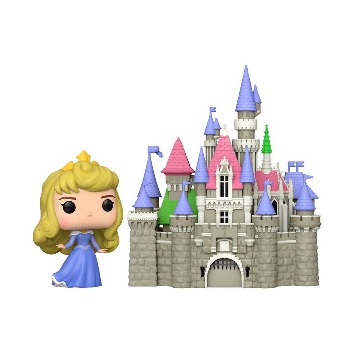 FUNKO Pop! Town Disney Princesses Aurora avec son château