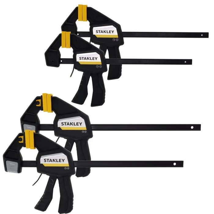 Stanley Lot de 2 serre-joints 150mm Stanley Lot de 2 serre-joints 150mm