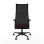 Piqueras y Crespo Chaise de Bureau Albacete Rose et Noir