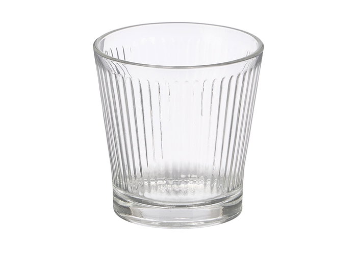 Vivalto Set de 6 Verres Rayure Verticale 280 ml en Verre Transparent 27x9x16 cm (Set de 8) Vivalto Set de 6 Verres Rayure Verticale 280 ml en Verre Transparent 27x9x16 cm (Set de 8)
