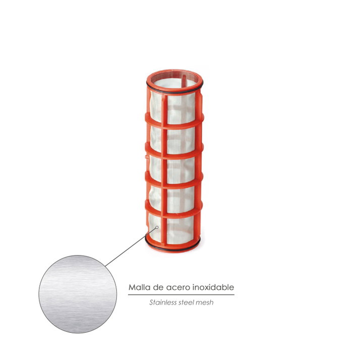ABRISA Filtre avec Maille Intérieure 1'' pour Système de Goutte-à-Goutte (100 Mesh) ABRISA Filtre avec Maille Intérieure 1'' pour Système de Goutte-à-Goutte (100 Mesh)