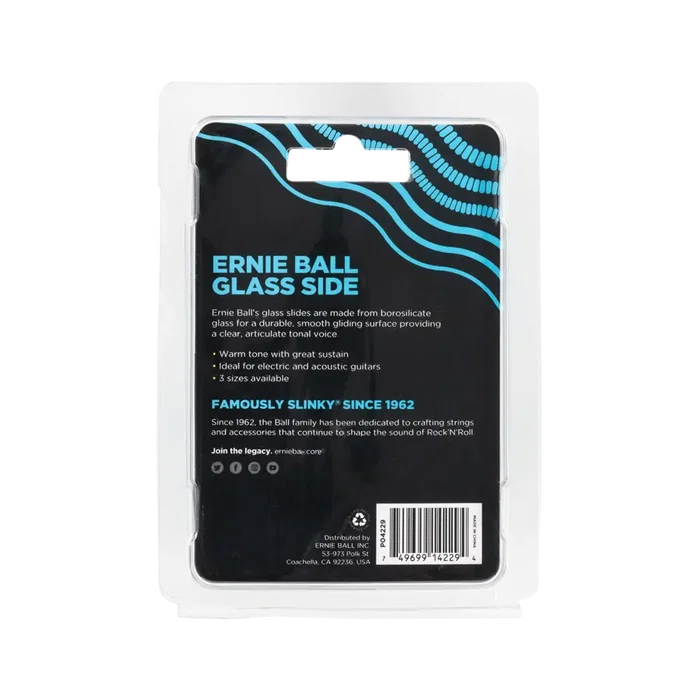 ERNIEBALL Slide de Cristal Grande