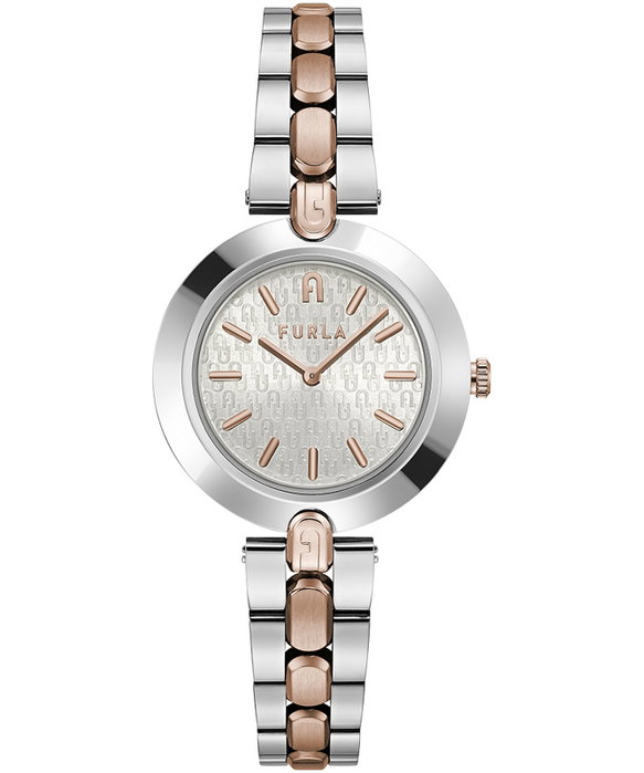 Furla WW00002004L5 - Montre analogique en acier inoxydable gris Furla WW00002004L5 - Montre analogique en acier inoxydable gris