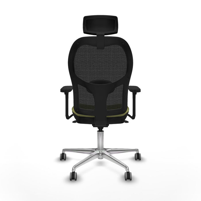 Piqueras y Crespo Chaise de Bureau avec Appui-tête 3D086G2 Vert