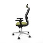 Piqueras y Crespo Chaise de Bureau avec Appui-tête 3D086G2 Vert