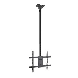 Tooq LPCE1175TSLI-XL-B Support Plafond TV VESA 32-75 Pouces Noir Inclinable Rotation