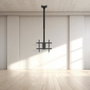Tooq LPCE1175TSLI-XL-B Support Plafond TV VESA 32-75 Pouces Noir Inclinable Rotation