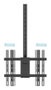 Tooq LPCE1175TSLI-XL-B Support Plafond TV VESA 32-75 Pouces Noir Inclinable Rotation