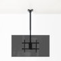 Tooq LPCE1175TSLI-XL-B Support Plafond TV VESA 32-75 Pouces Noir Inclinable Rotation