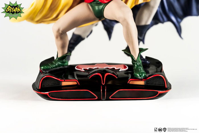 Pure Arts Statuette DC Comics Batman & Robin 1966 Diorama