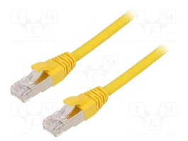 LAPP Câble Ethernet Patch Cord Cat 6a S/FTP 0,5m Jaune
