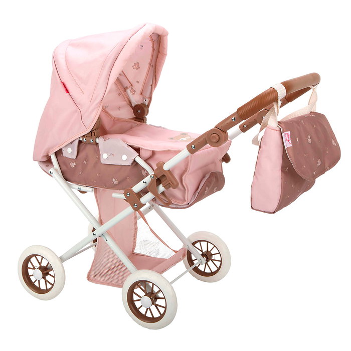 Muñecas Arias Coche Capota Bear avec sac Muñecas Arias Coche Capota Bear avec sac