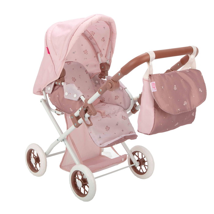 Muñecas Arias Coche Capota Bear avec sac Muñecas Arias Coche Capota Bear avec sac