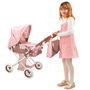 Muñecas Arias Coche Capota Bear avec sac