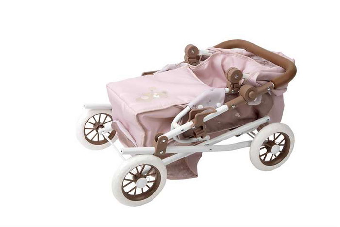 Poussette Capota Bear avec housse de transport 34x67x58 cm, hauteur guidon réglable 33-63 cm, recommandé à partir de 3 ans