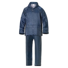WOLFPACK LINEA PROFESIONAL Tenue imperméable bleue en nylon Taille XL