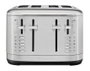 Kitchenaid 5KMT4109 ESX - Tostadora para 4 Rebanadas - Grille-pain 4 tranches, acier inoxydable, 7 niveaux de brunissage, large fentes