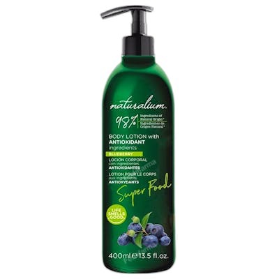 Naturalium SUPER FOOD Lotion Corporelle Tonifiante au Gingembre 400 ml