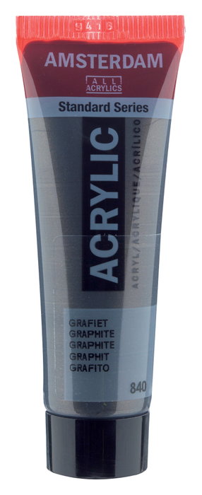 Amsterdam Amsterdam Standard Series Couleurs Acryliques Tube 20 ml Grafito 840 Amsterdam Amsterdam Standard Series Couleurs Acryliques Tube 20 ml Grafito 840