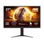 AOC Moniteur PC Gamer 27 Pouces (68.6 cm) U27G4XM, Double Mode 4K 160 Hz / FHD 320 Hz, Dalle Fast IPS Mini-LED HDR 1000, 0.5 ms, G-SYNC, Pivot, Hub USB, Réglable en Hauteur, Noir
