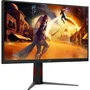 AOC Moniteur PC Gamer 27 Pouces (68.6 cm) U27G4XM, Double Mode 4K 160 Hz / FHD 320 Hz, Dalle Fast IPS Mini-LED HDR 1000, 0.5 ms, G-SYNC, Pivot, Hub USB, Réglable en Hauteur, Noir