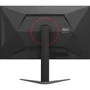 AOC Moniteur PC Gamer 27 Pouces (68.6 cm) U27G4XM, Double Mode 4K 160 Hz / FHD 320 Hz, Dalle Fast IPS Mini-LED HDR 1000, 0.5 ms, G-SYNC, Pivot, Hub USB, Réglable en Hauteur, Noir