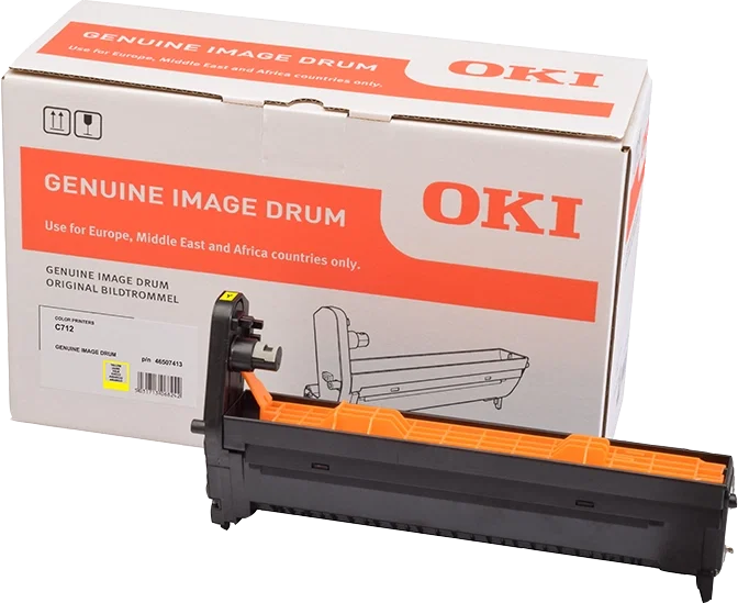 Oki OKI 46507413 Tambour jaune (C712) Unité Oki 30 000 pages Oki OKI 46507413 Tambour jaune (C712) Unité Oki 30 000 pages
