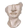 Figurine Décorative Beige Visage 12,5 x 13,5 x 27,5 cm
