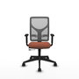 PIQUERAS Y CRESPO Chaise Motilla Synchrone/Traslack Marron/Gris sans appui-tête