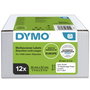 Dymo Étiquettes multiusage blanches 32 x 57 mm (12 x 1000 unités)