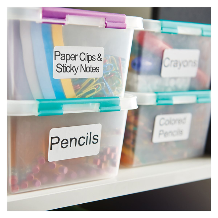 Dymo 2093095 - Ruban d'étiquettes blanc pour imprimante étiqueteuse DYMO Dymo 2093095 - Ruban d'étiquettes blanc pour imprimante étiqueteuse DYMO