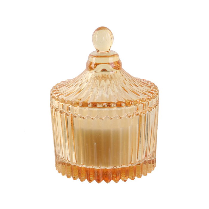 Home Deco Factory Bougie en pot de verre 6,5x9 cm Home Deco Factory Bougie en pot de verre 6,5x9 cm