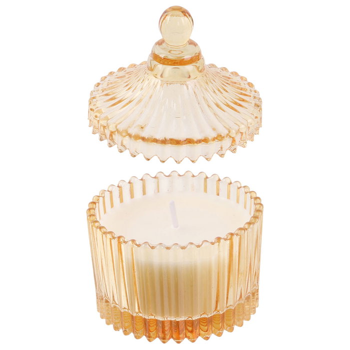 Home Deco Factory Bougie en pot de verre 6,5x9 cm Home Deco Factory Bougie en pot de verre 6,5x9 cm