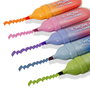 Kids Licensing Lot de 5 surligneurs pailletés WOW Generation rose violet bleu vert orange