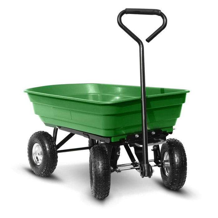 Elem Technic Chariot de jardin plastique avec benne basculante CHJP935051-250