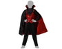 Atosa Déguisement Vampire avec Cape Rouge pour Enfant
