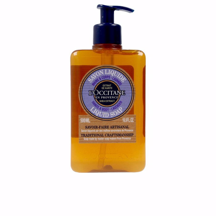 L'Occitane En Provence Savon Liquide Mains et Corps Lavande 500 ml Gel Nettoyant Hydratant Tout Type de Peau L'Occitane En Provence Savon Liquide Mains et Corps Lavande 500 ml Gel Nettoyant Hydratant Tout Type de Peau