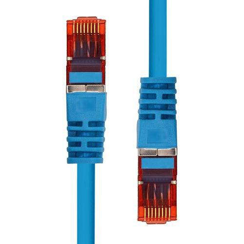 ProXtend Câble Ethernet CAT6 F/UTP CCA PVC 10m Bleu - Blindage contre les interférences