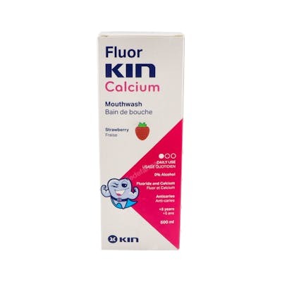 Kin FLUORKIN CALCIUM bain de bouche 500 ml