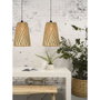 Lampe Pendante Kalimantan en Bambou