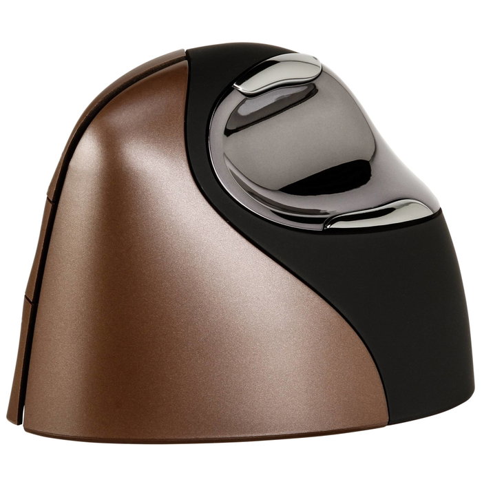 Evoluent VerticalMouse 4 Small Wireless, Marron/Noir Evoluent VerticalMouse 4 Small Wireless, Marron/Noir